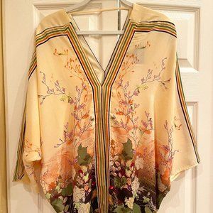 Rose and Olive Kimono Shirt
